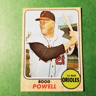 1968 - TOPPS BASEBALL CARD NO. 381 - BOOG POWELL - ORIOLES