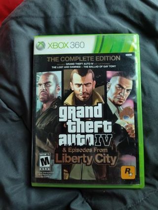 XBOX 360 Grand Theft Auto IV and Episodes from Liberty City
