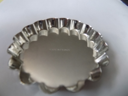 Aluminum mini fluted pastry & canope form Made in France # 4