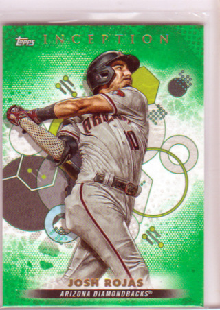 Josh Rojas, 2022 Topps Inception Card #73, Arizona Diamondbacks, (EL)