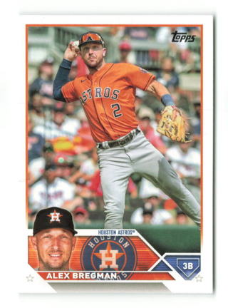 2023 Topps Series 2 Alex Bregman #350 Houston Astros Baseball Card