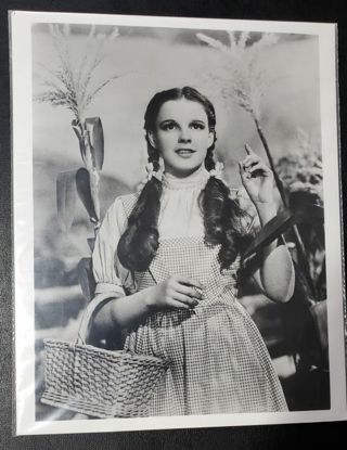 Judy Garland 8 x 10" Glossy Photo! Wizard of Oz!