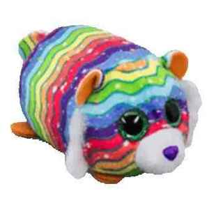 ty tiggy rainbow tiger plush=5"