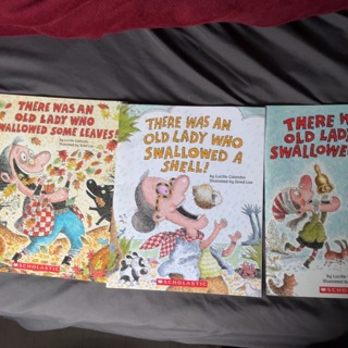 3 "There Was An Old Lady" Books