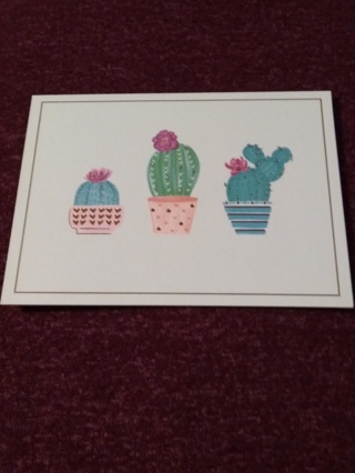 Cactus Notecard