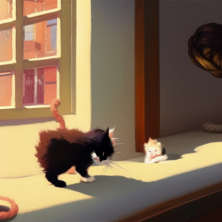 Listia Digital Collectible: Kittens basking in the sun