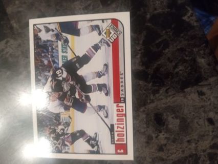 Brian Holzinger 1998-99 Collectors Choice Buffalo Sabres