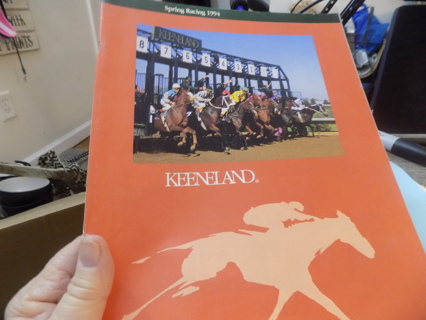 Keeneland Spring Racing Vintage 1994 Official Program