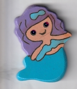 LITTLE MERMAID MAGNET (PLEASE READ DESCRIPTION) 