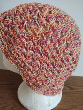 Hand Crocheted Cotton  Bucket Hat 