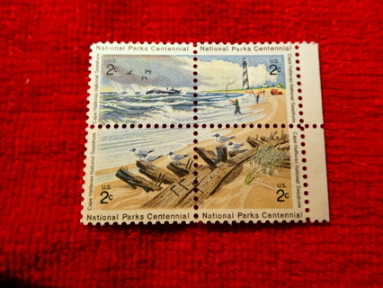 Scott #1451a 1972 MNH Block of 4.