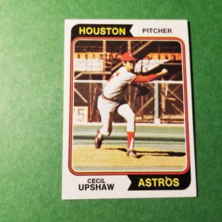 1974 - TOPPS BASEBALL CARD NO. 579 - CECIL UPSHAW - ASTROS