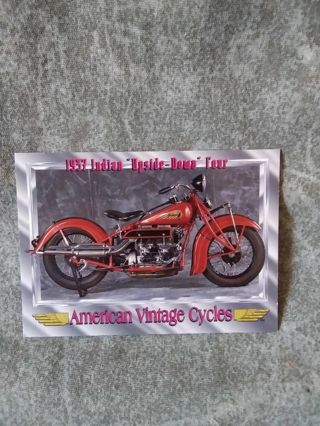 American Vintage Cycles Trading Card # 11