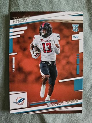 2022 Panini Prestige Rookie Erik Ezukanma