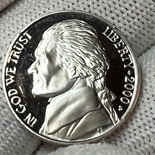 2000-S PROOF JEFFERSON NICKEL 