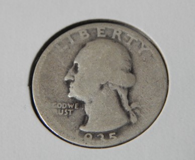 1935 Washington Quarter 90% Silver