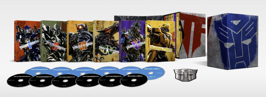 Transformers Full Movies Limited Edition 6-Movie Collection Digital HD Download Copy Codes (All)