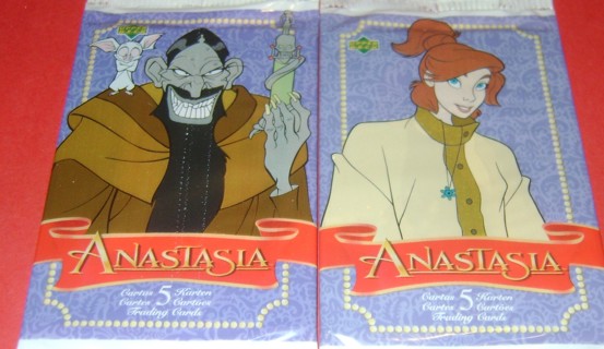 Anastasia Sealed Trading cards