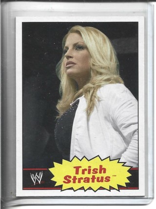 2012 Topps WWF/WWE Trish Stratus #55 