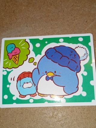 Cool nice big vinyl sticker no refunds regular mail only Very nice quality!