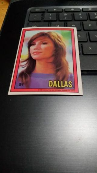 Pam Ewing portrait (Red Border)