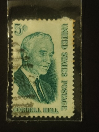 Cordell Hull 5¢ United States Postage Stamp