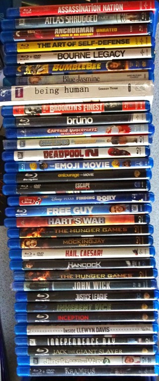 Huge Blu-Ray Video Disc Lot Dozens of Titles to Choose From