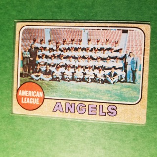 1968 - TOPPS BASEBALL CARD NO. 252 - CALIFORNIA TEAM - ANGELS