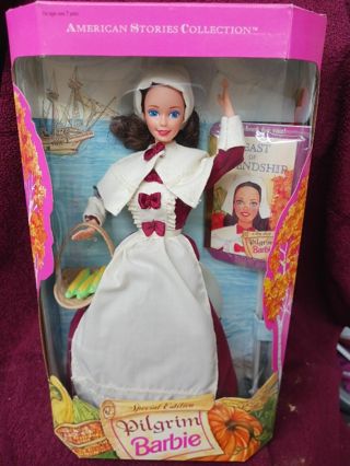 VTG 1994 PILGRIM BARBIE DOLL 12577 Special Edition American Stories Collection