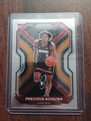 Precious Achiuwa *Rookie 2020-21 Prizm Basketball #294
