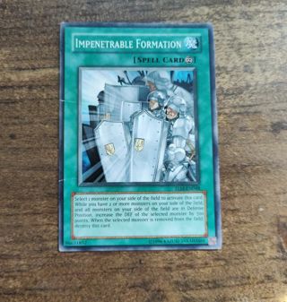 Yu-Gi-Oh Card Unlimited Impenetrable Formation