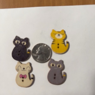 Cat Buttons (K)