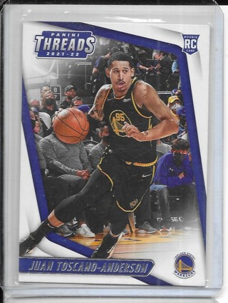 Juan Toscano Anderson 2021-22 Chronicles Threads #93 Rookie Card