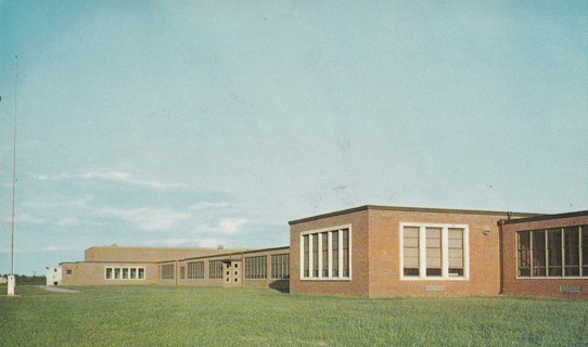 Vintage Unused Postcard: c: Maryland: Stephen Decatur High School. Ocean City