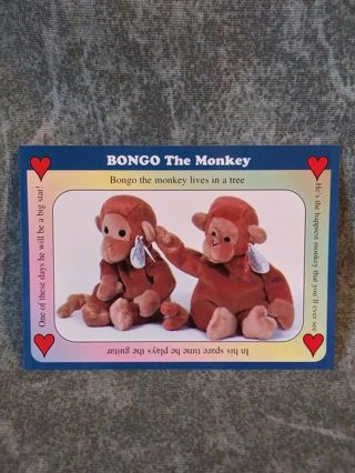 Beanie Babies Trading Card # 34