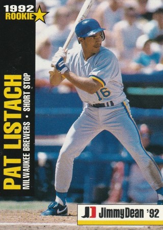 1992 Jimmy Dean Rookie Stars #2 Pat Listach 