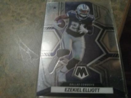 2022 PANINI MOSAIC PRIZM EZEKIEL ELLIOTT DALLAS COWBOYS FOOTBALL CARD# 53