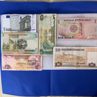 Lot-6 Foreign bank notes 