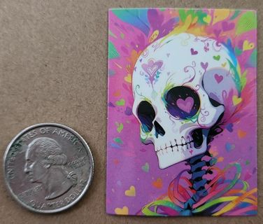 Colorful Skeleton Sticker #21