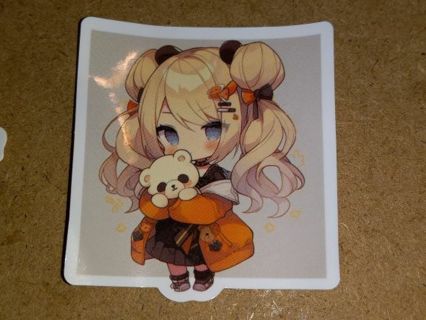 Anime Cute nice 1⃣ vinyl sticker no refunds regular mail only Very nice quality!