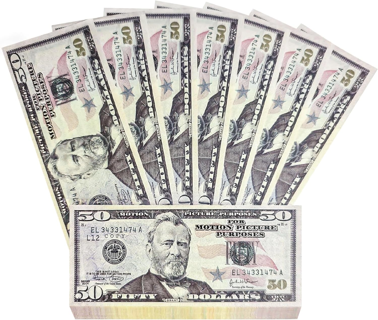 (100-Pack) USA Hell Bank Notes Fake Props for Ancestral Worship Joss Paper Notes For Burning
