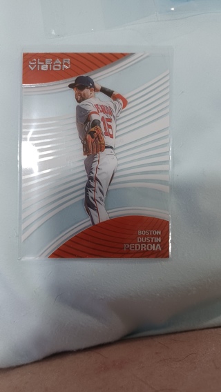 2023 Chronicles Baseball Dustin Pedroia clear Vision