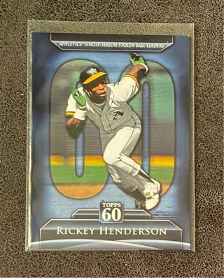 Rickey Henderson insert