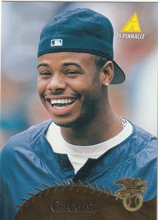 1995 PINNACLE KEN GRIFFEY JR. CHECKLIST #2 OF 5 SEATTLE MARINERS #447