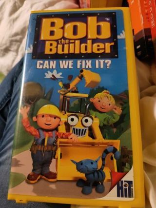 Bob The Builder VHS Can We Fix It?