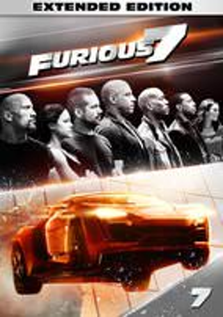 Furious 7 (Extended Edition) "HDX" Digital Movie Code Only UV Ultraviolet Vudu MA