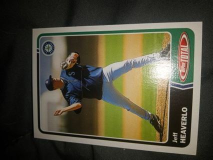 Jeff Heaverlo 2003 Topps Total Seattle Mariners