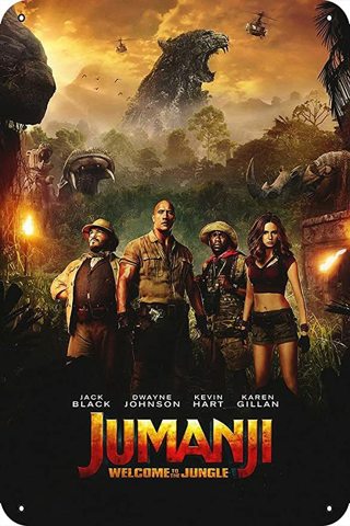 Jumanji, Welcome to the Jungle, Digital HD Movie Code, for Vudu