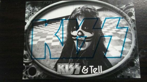 2009 KISS CATALOG/PRESSPASS- KISS & TELL TRADING CARD# 84