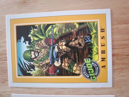 G I Joe trading card #72